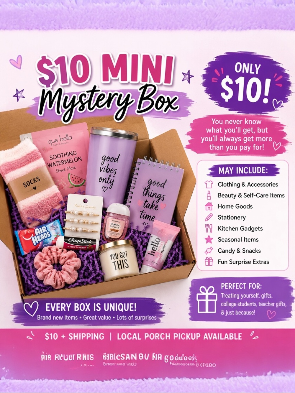 Mystery Mini Box - Lavender Surprise